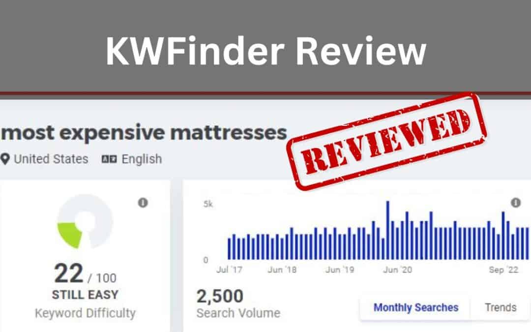 Kwfinder Review: The Best Beginners Keyword Tool 2023