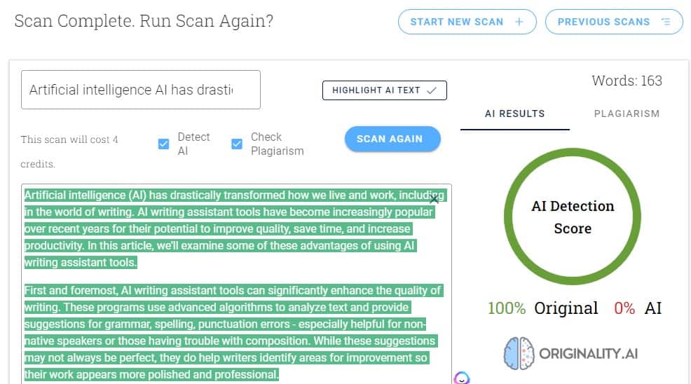 avoid ai detection human content