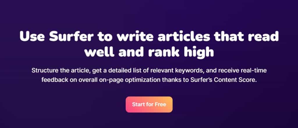 surfer seo content editor seo tool